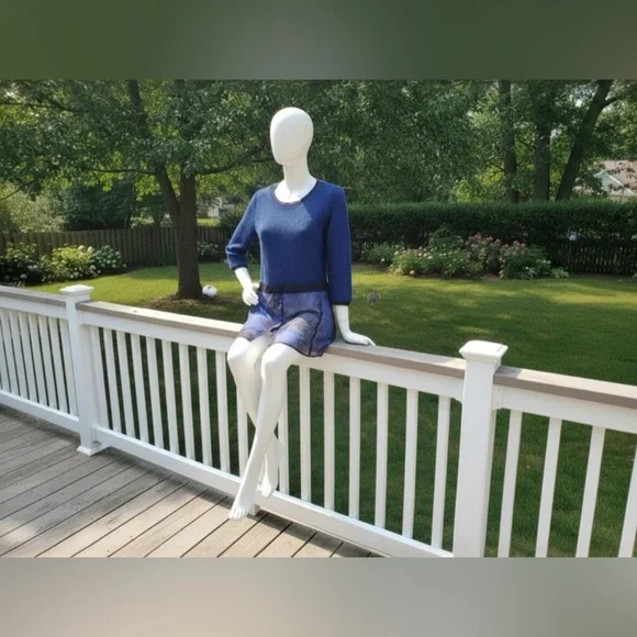 Elie Tahari Mock Layer Sweater XS - Picture 12 of 12